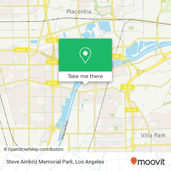 Steve Ambriz Memorial Park map