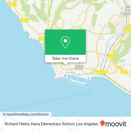 Mapa de Richard Henry Dana Elementary School