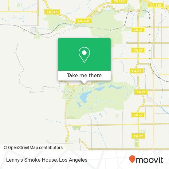 Lenny's Smoke House map