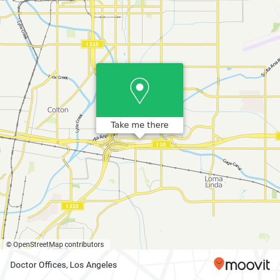 Mapa de Doctor Offices