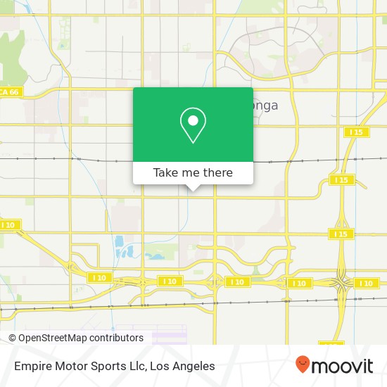 Mapa de Empire Motor Sports Llc