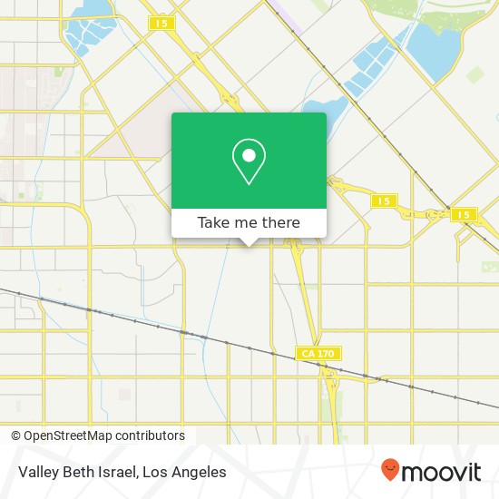 Mapa de Valley Beth Israel