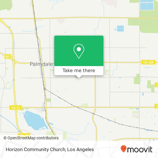 Horizon Community Church map