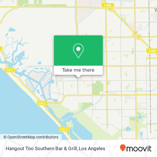 Hangout Too Southern Bar & Grill map