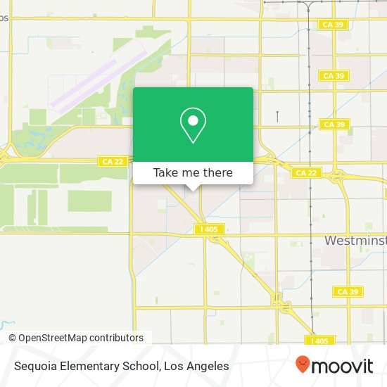 Sequoia Elementary School map