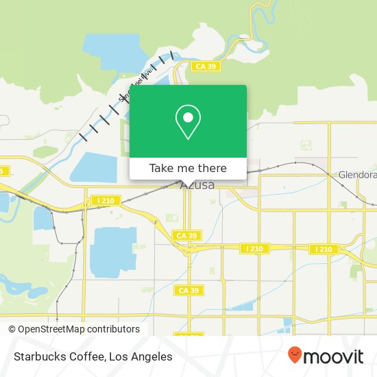 Starbucks Coffee map