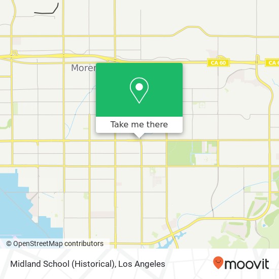 Midland School (Historical) map