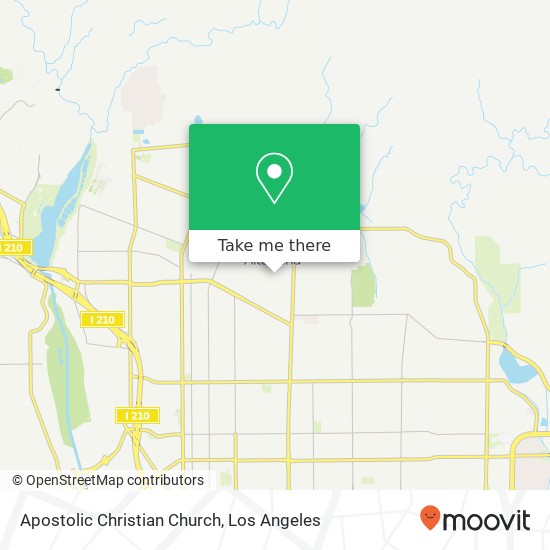 Mapa de Apostolic Christian Church