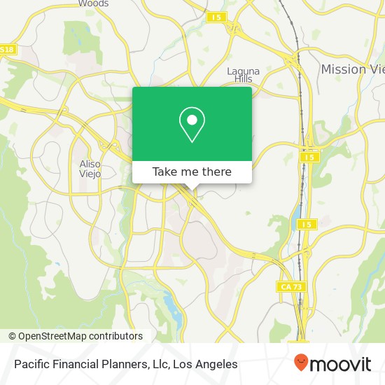 Pacific Financial Planners, Llc map
