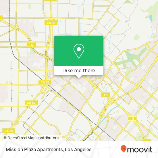 Mission Plaza Apartments map