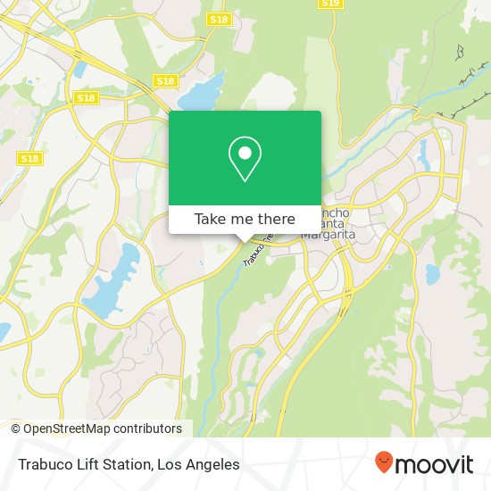 Trabuco Lift Station map