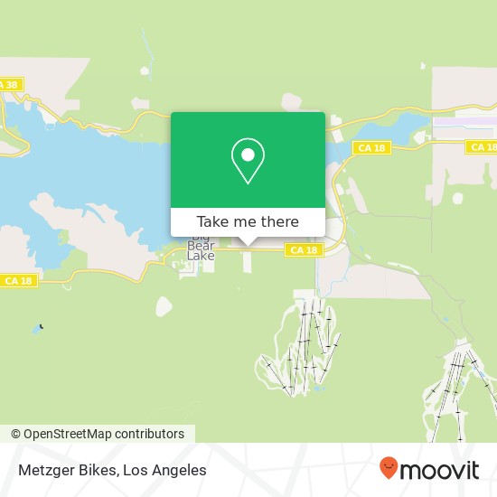 Metzger Bikes map