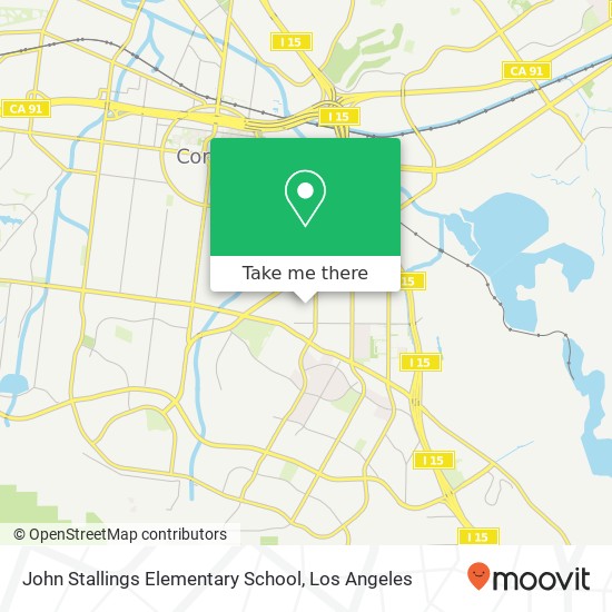 John Stallings Elementary School map