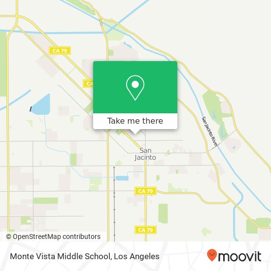 Mapa de Monte Vista Middle School