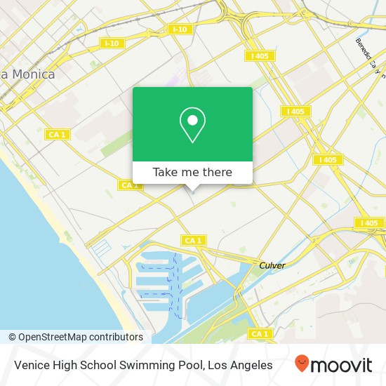 Venice High School Swimming Pool map