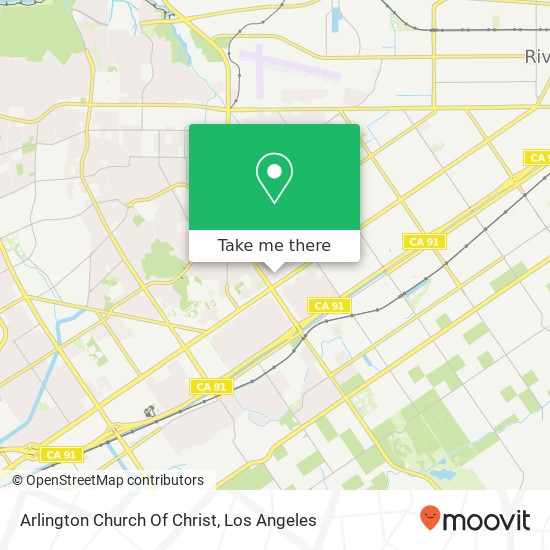 Mapa de Arlington Church Of Christ