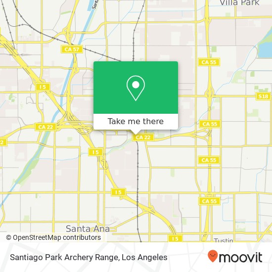 Mapa de Santiago Park Archery Range