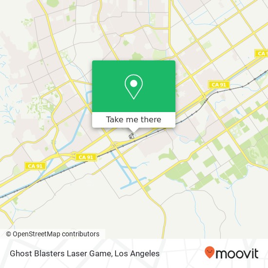 Ghost Blasters Laser Game map