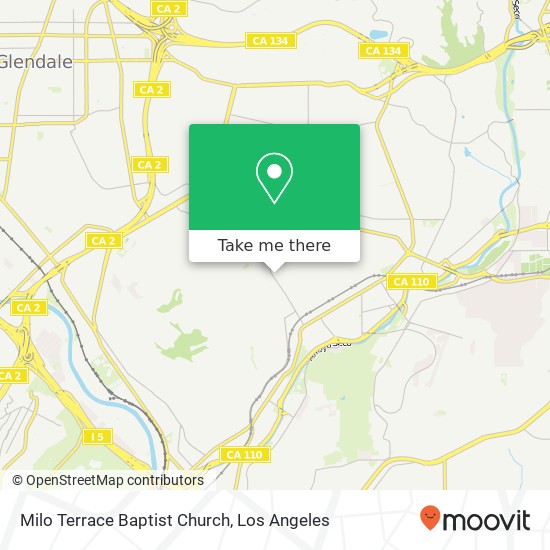 Milo Terrace Baptist Church map