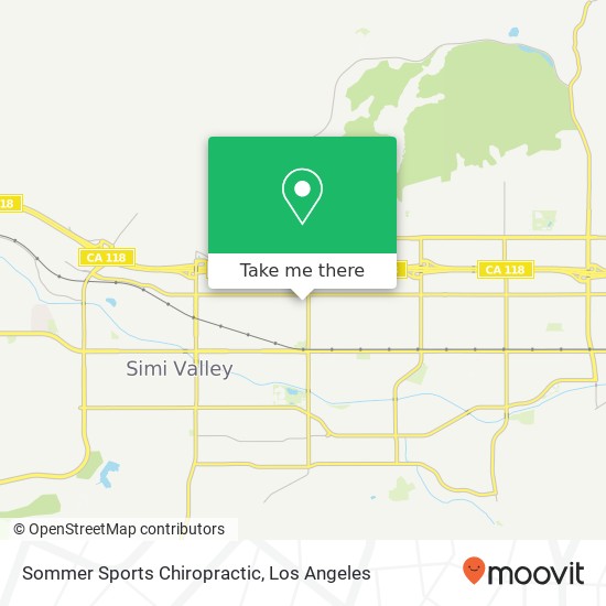 Sommer Sports Chiropractic map