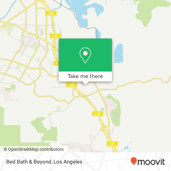 Bed Bath & Beyond map