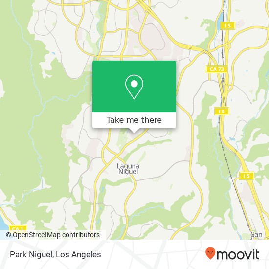 Park Niguel map