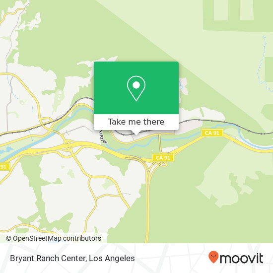 Mapa de Bryant Ranch Center