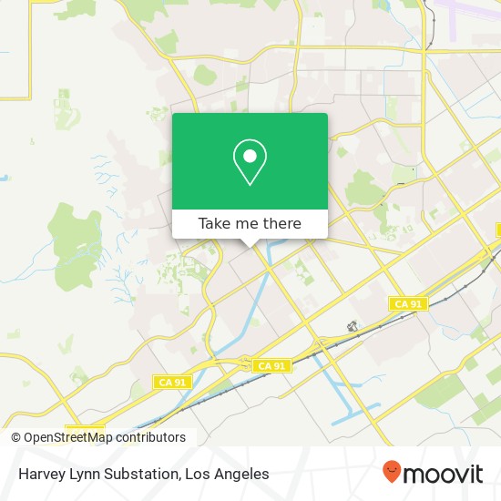 Harvey Lynn Substation map