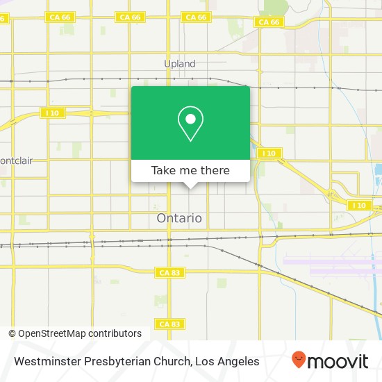 Westminster Presbyterian Church map