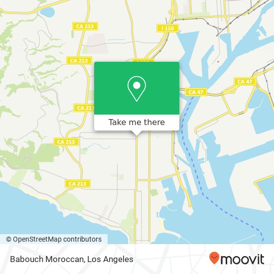 Mapa de Babouch Moroccan