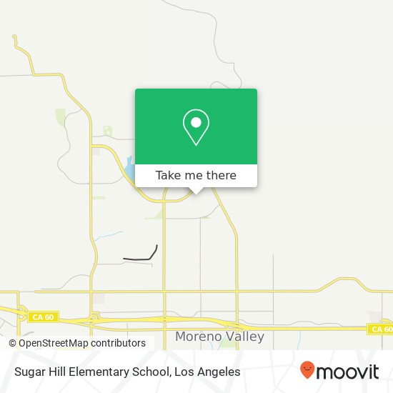 Mapa de Sugar Hill Elementary School