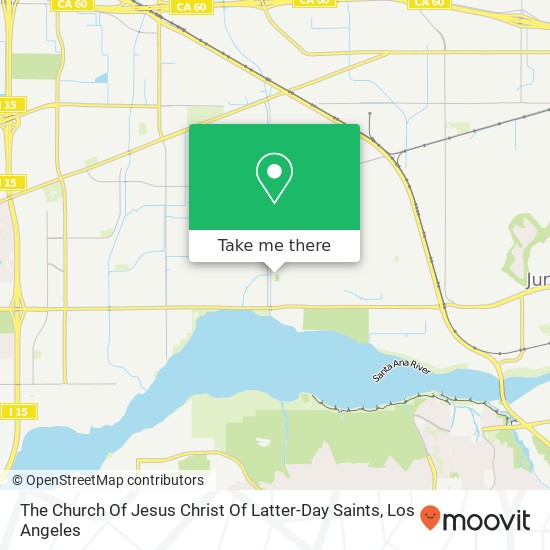 Mapa de The Church Of Jesus Christ Of Latter-Day Saints