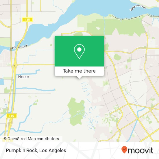 Pumpkin Rock map