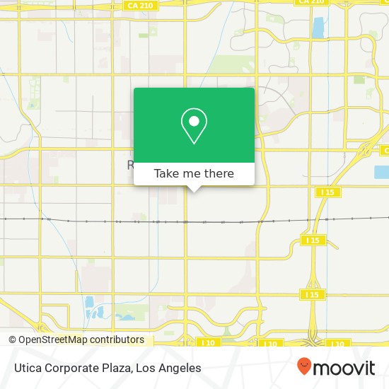 Utica Corporate Plaza map
