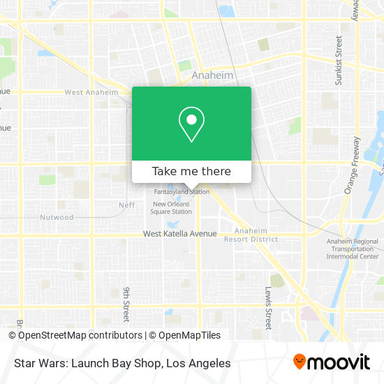 Star Wars: Launch Bay Shop map