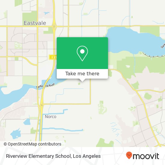Riverview Elementary School map