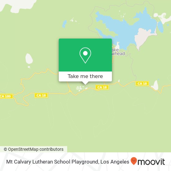 Mt Calvary Lutheran School Playground map