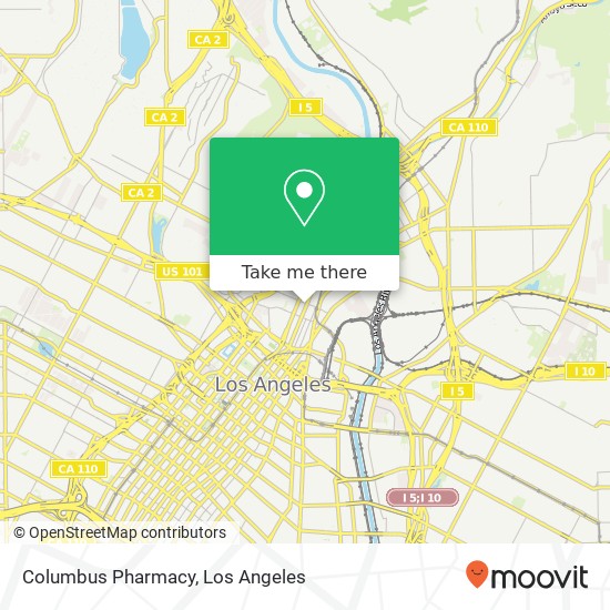 Columbus Pharmacy map