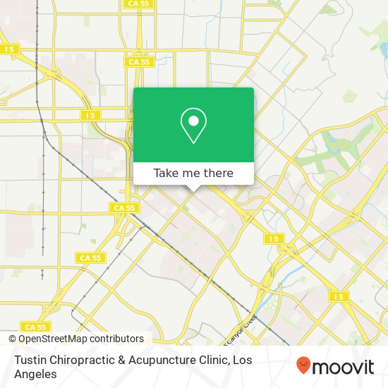 Tustin Chiropractic & Acupuncture Clinic map