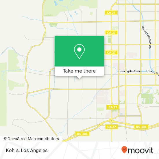 Kohl's map