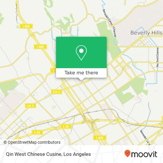 Mapa de Qin West Chinese Cusine