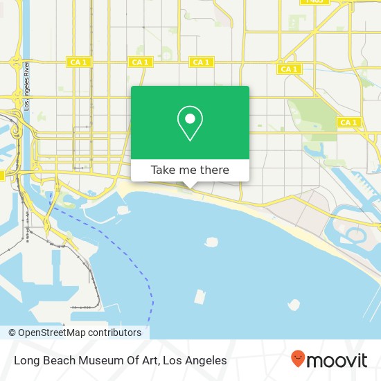 Mapa de Long Beach Museum Of Art