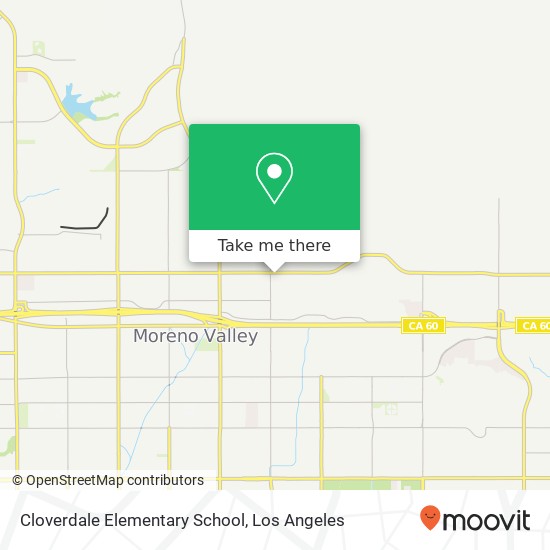 Mapa de Cloverdale Elementary School