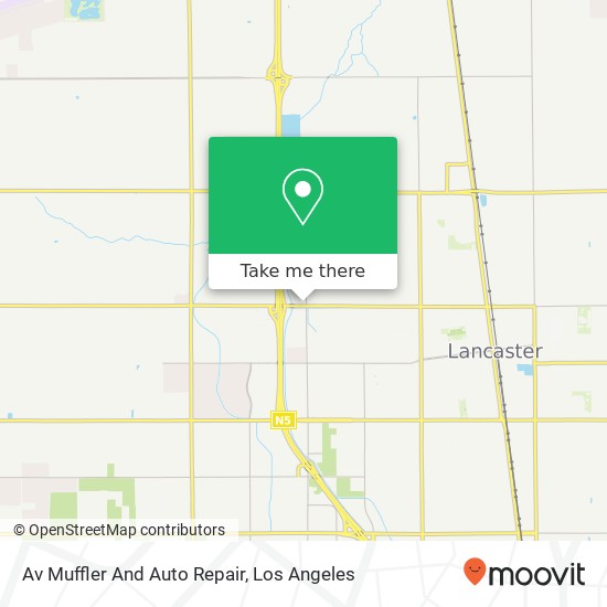 Mapa de Av Muffler And Auto Repair