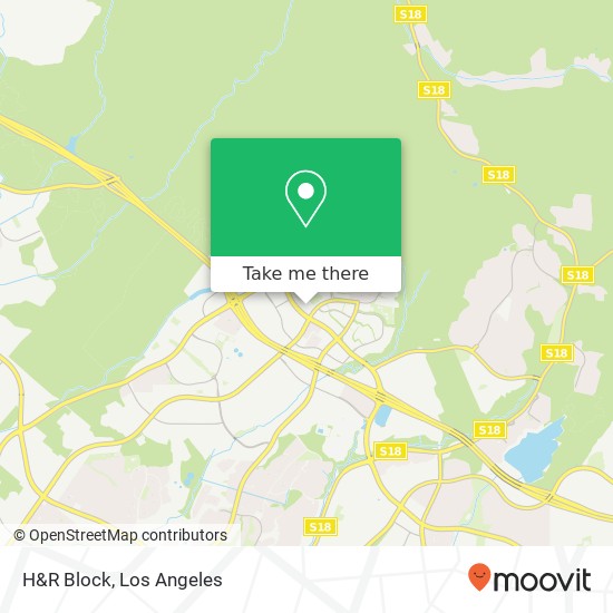 H&R Block map