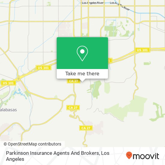 Parkinson Insurance Agents And Brokers map