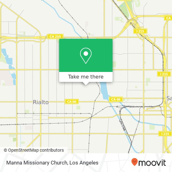 Manna Missionary Church map