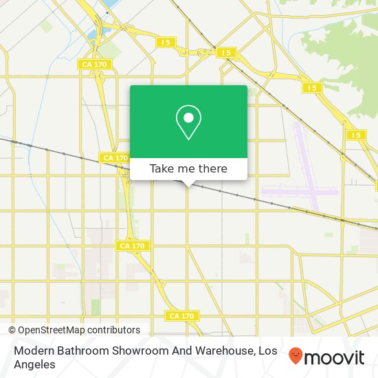 Modern Bathroom Showroom And Warehouse map
