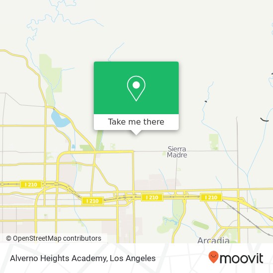 Mapa de Alverno Heights Academy