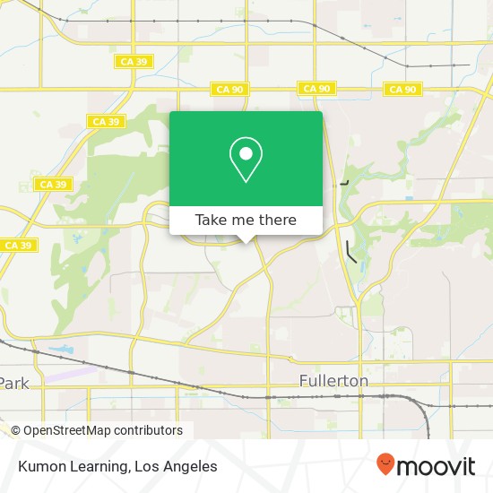 Mapa de Kumon Learning
